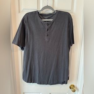 American Eagle Short Sleeve Henley Tee